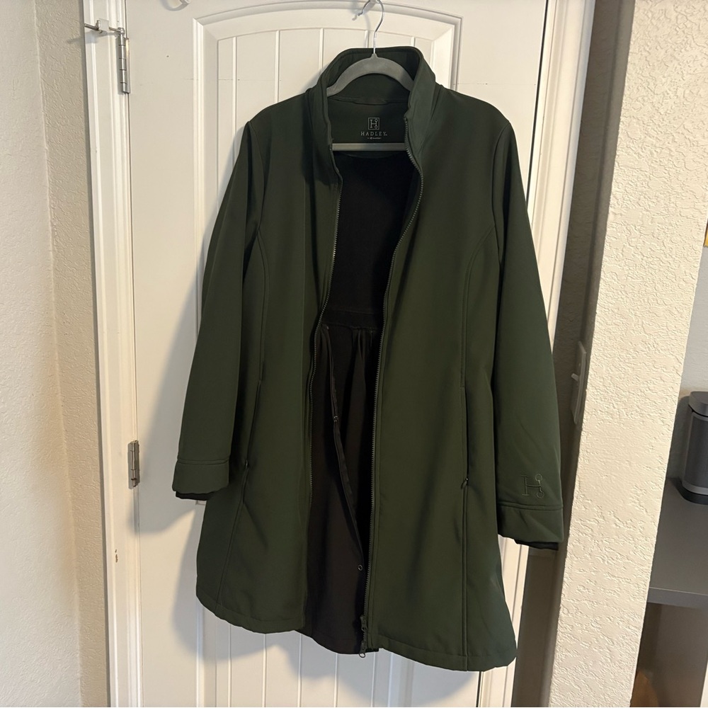 Hadley (Smartpak) fleece lined long riding coat